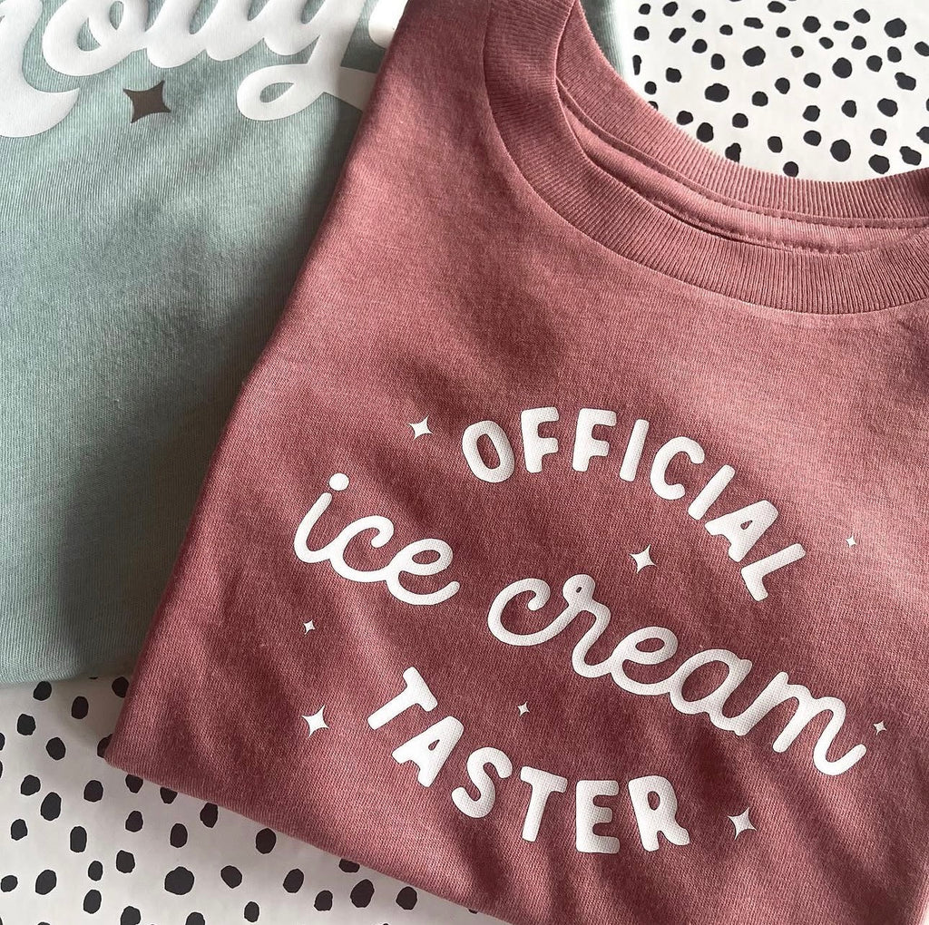 Official Ice-Cream Taster Kid’s Tee