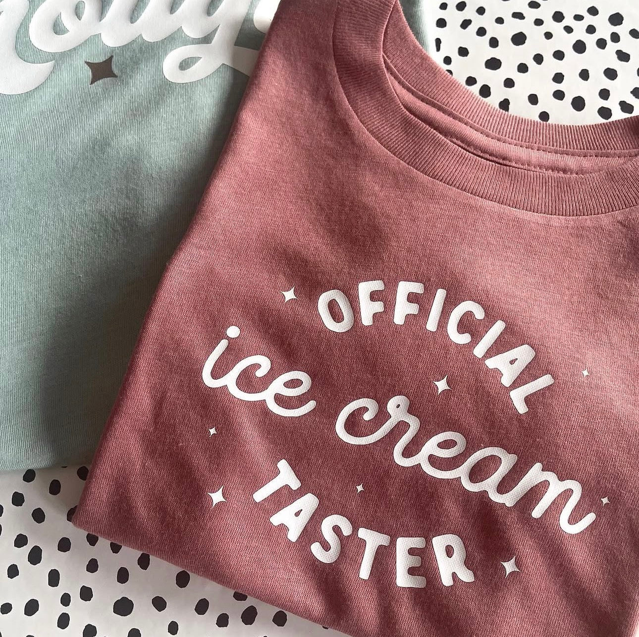 Official Ice-Cream Taster Kid’s Tee