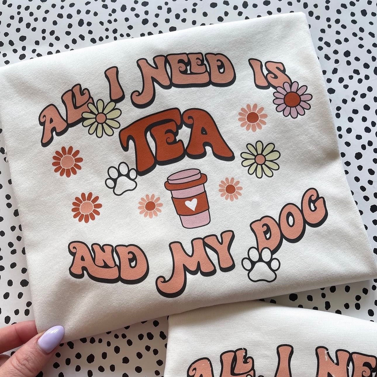Tea & My Dog Unisex Tee