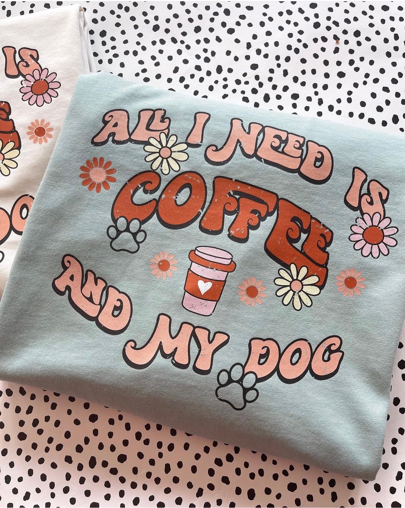 Coffee & My Dog Unisex Tee