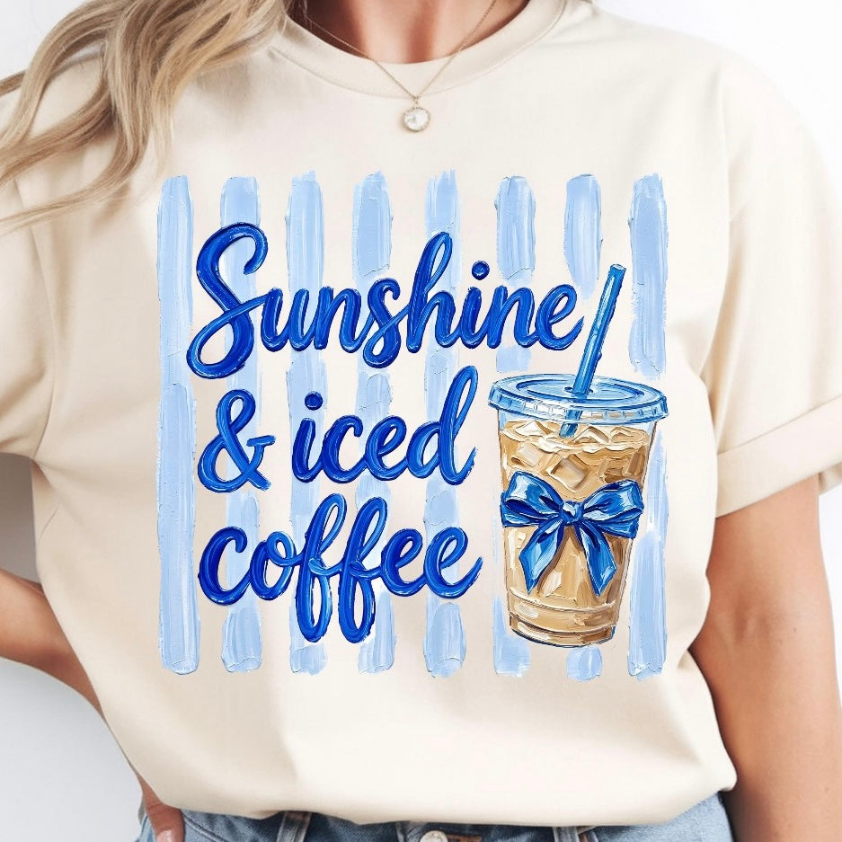 Sunshine & Iced Coffee Tee