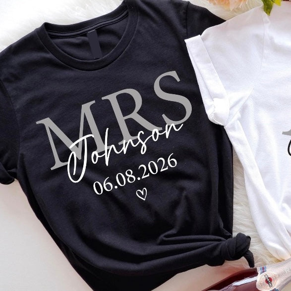 Personalised Mrs Tee