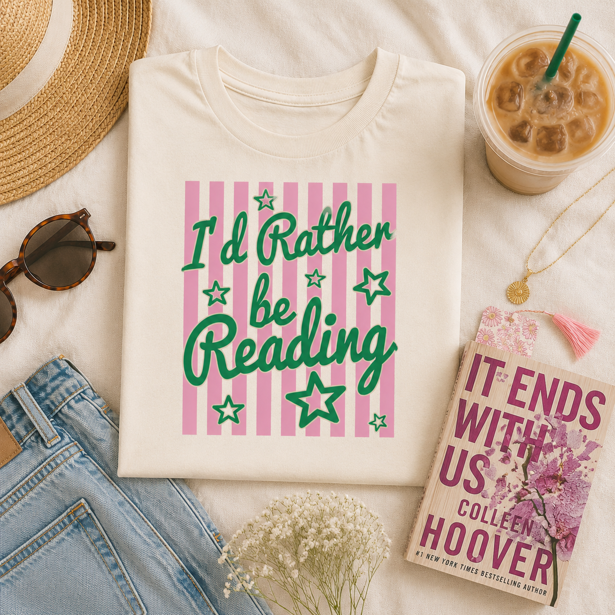 I’d Rather Be Reading Tee