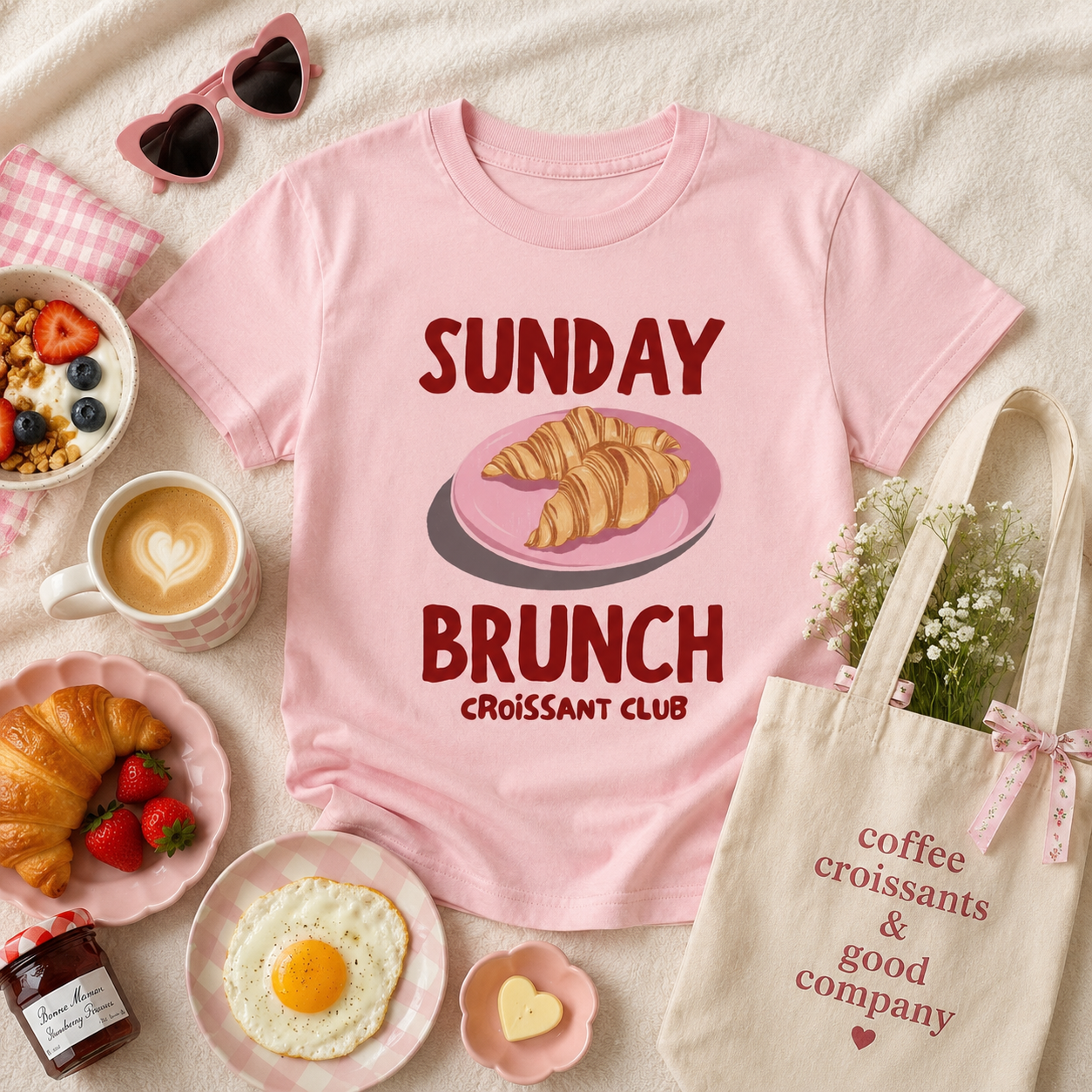 Sunday Brunch Club Tee